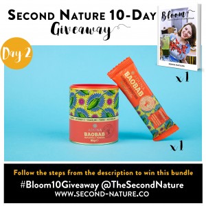 Second Nature - Bloom Cookbook 10 Giveaway