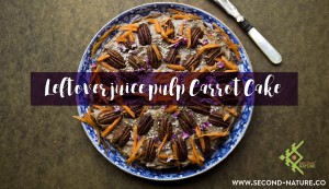 Leftover Juice Pulp Carrot Cake Recipe